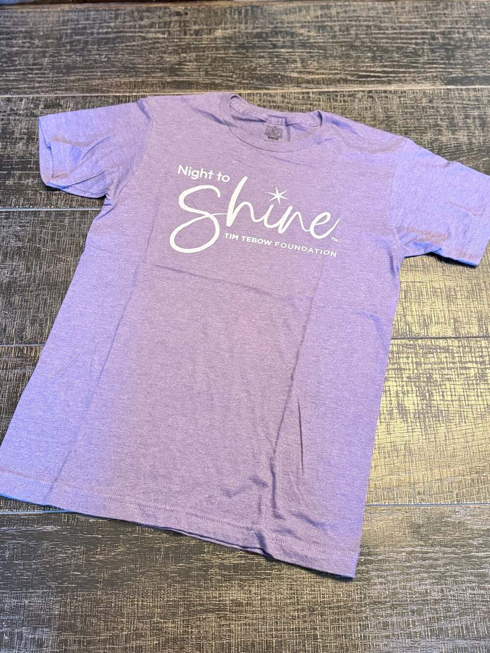 Tim Tebow Foundation Night to Shine Purple Graphic T-Shirt